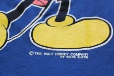 画像5: 80s Disneyディズニー ミッキー マウス Florida Tシャツ 青 (5)