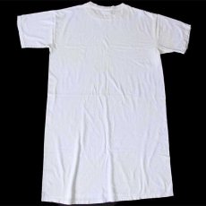 画像3: 90s USA製 キャット アート コットンTシャツ ワンピース 白 特大 (3)