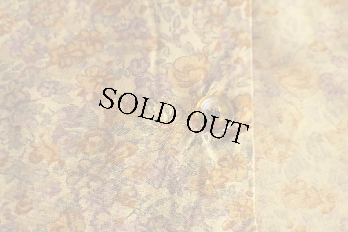 画像7: 90s イタリア製 Sagitta 小花柄 総柄 半袖 レーヨンシャツ (7)