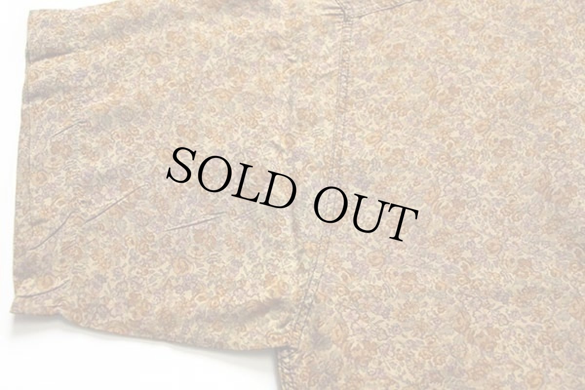 画像6: 90s イタリア製 Sagitta 小花柄 総柄 半袖 レーヨンシャツ (6)