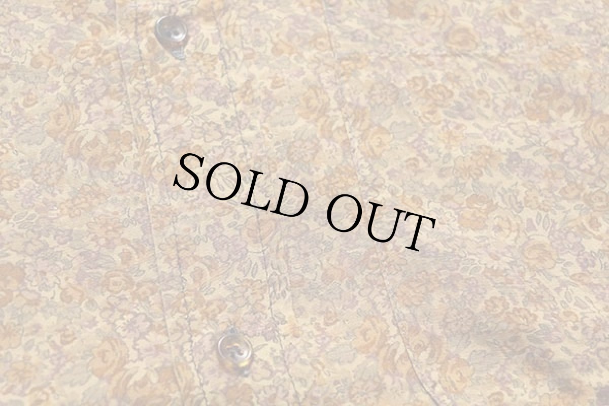 画像5: 90s イタリア製 Sagitta 小花柄 総柄 半袖 レーヨンシャツ (5)