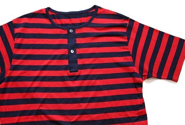FREAK'S STORE（フリークスストア）の「ランダムリブボーダーヘンリーTシャツ（Tシャツ/カットソー）」 - WEAR