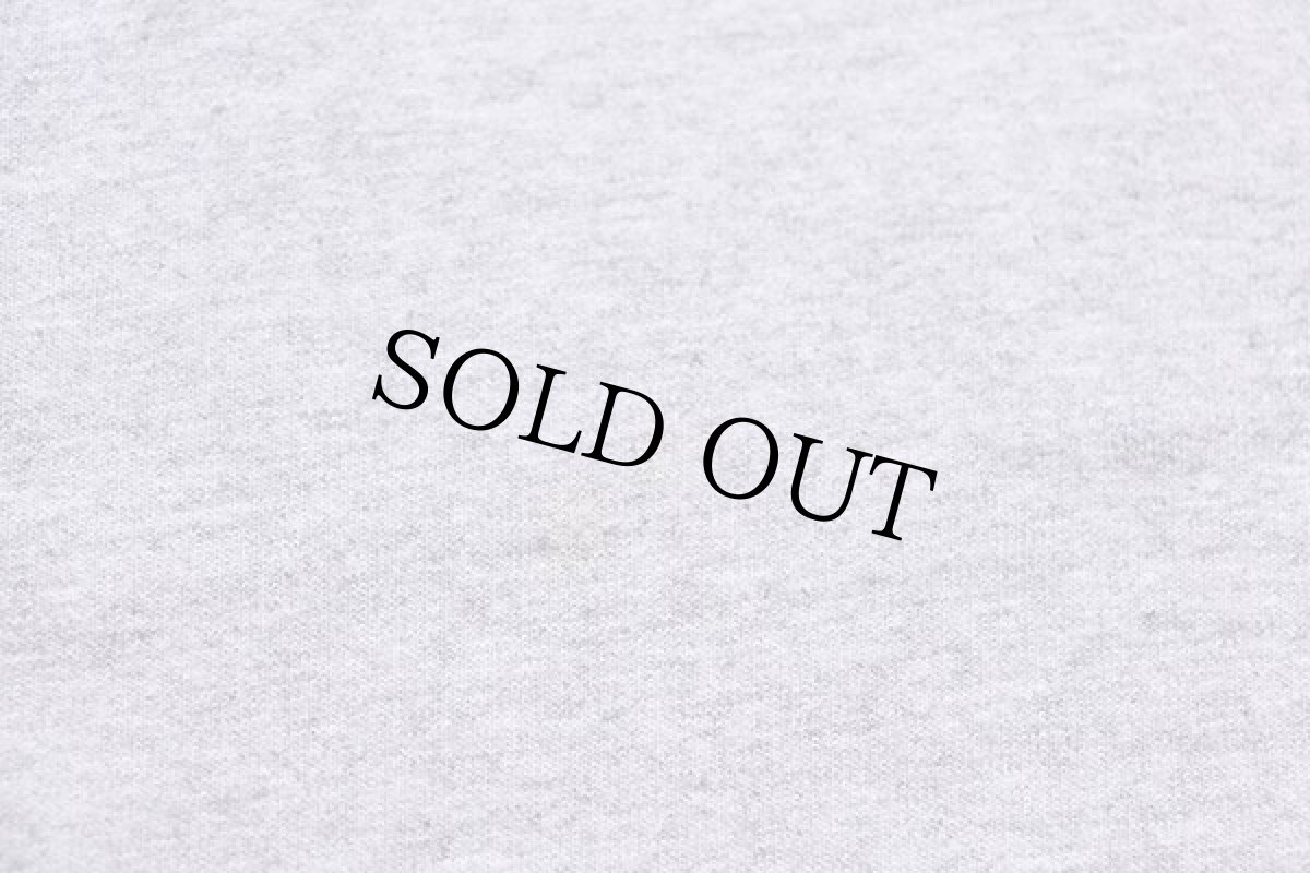 画像7: 90s 北米製 bruzer リンガーTシャツ 杢グレー×紺 L (7)