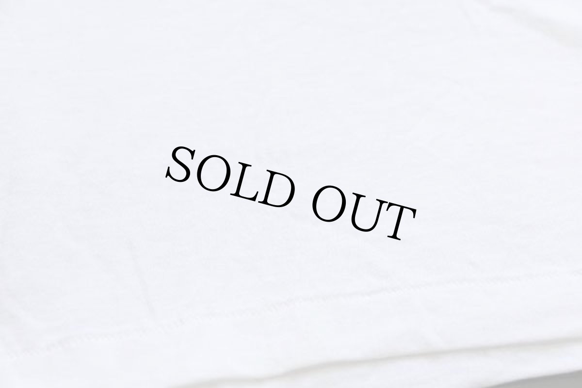 画像6: デッドストック★90s USA製 JOCKEY 無地 Vネック コットンTシャツ 白 M (6)