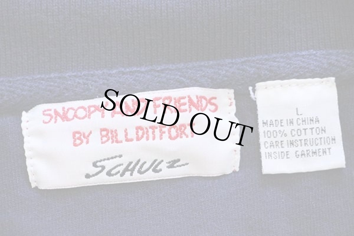 画像5: 90s SNOOPY AND FRIENDS BY BILLDITFORT SCHULT スヌーピー ゴルフ 刺繍 コットン ポロシャツ 赤×紺 L (5)