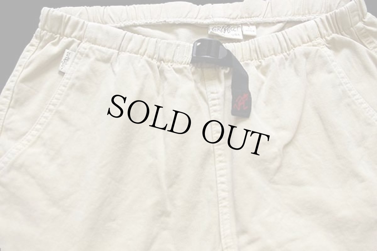 画像3: 00s USA製 GRAMICCIグラミチ コットン クライミングショーツ 薄黄 W-S★ショートパンツ (3)