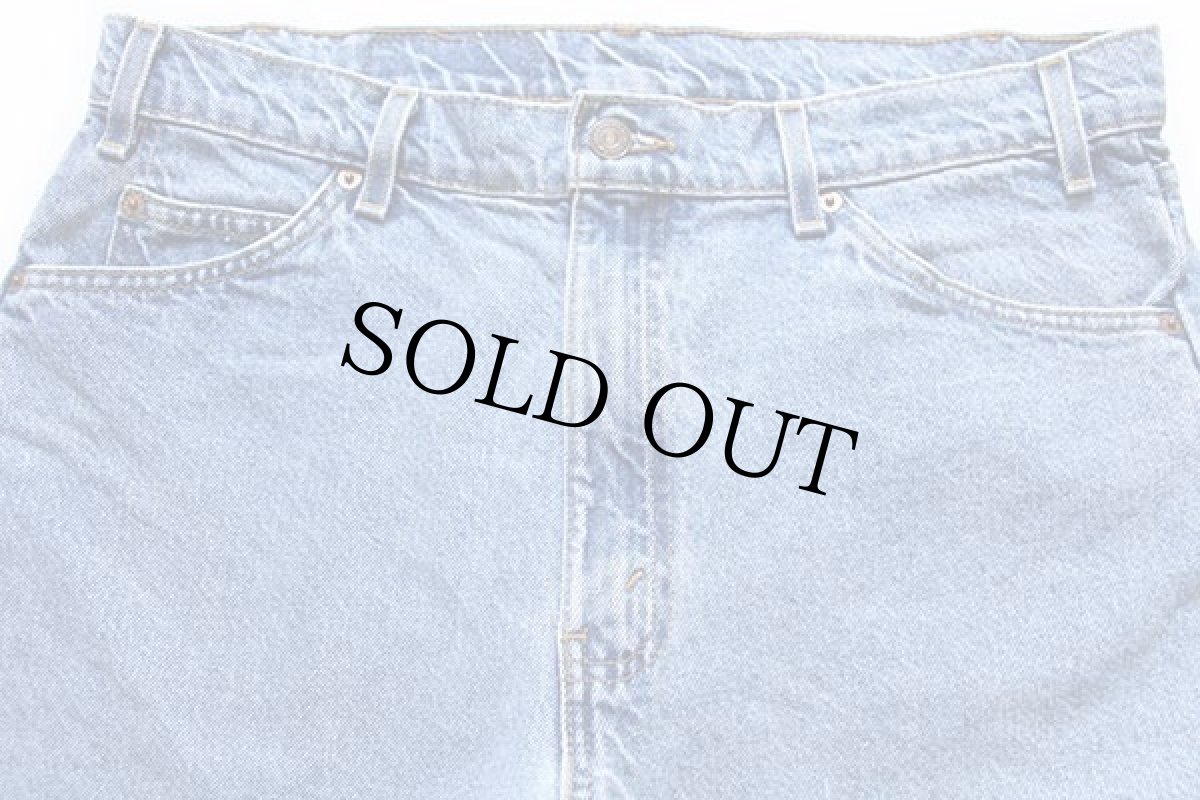 画像3: 90s メキシコ製 Levi'sリーバイス 550 デニム ショートパンツ w36★85 ショーツ (3)