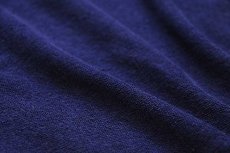 画像6: 70s フランス製 CHEMISE LACOSTE ラコステ ワンポイント パイル ポロシャツ 紺 4 (6)