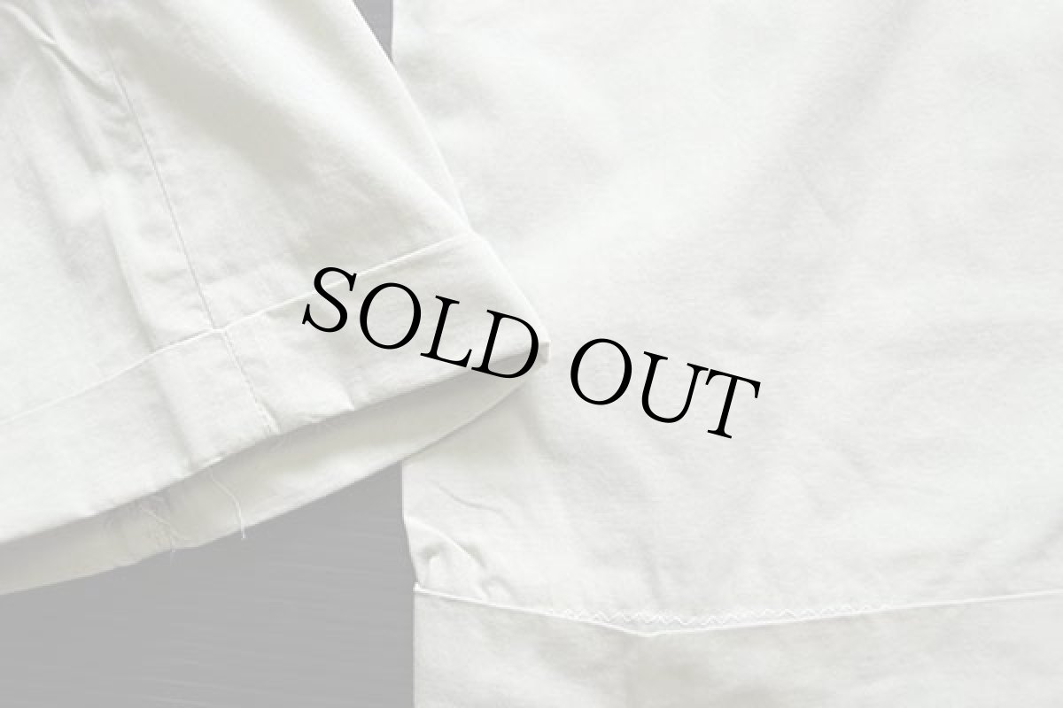 画像7: 80s イタリア製 UNKNOWN スリータック スラックス コットンポプリン パンツ 48 (7)