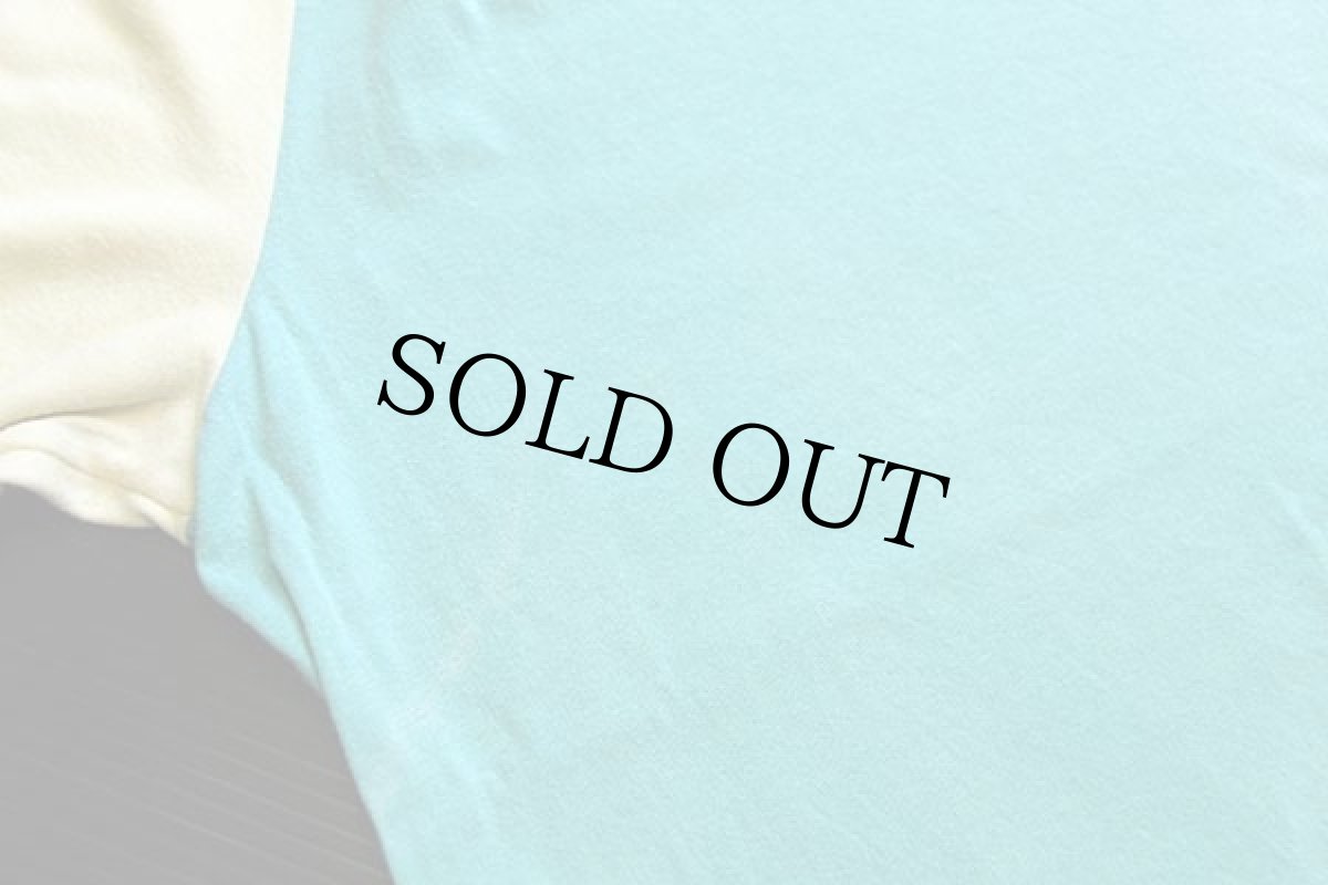 画像6: 70s フランス製 CHEMISE LACOSTE ラコステ マルチカラー 切り替え コットンTシャツ 4 (6)