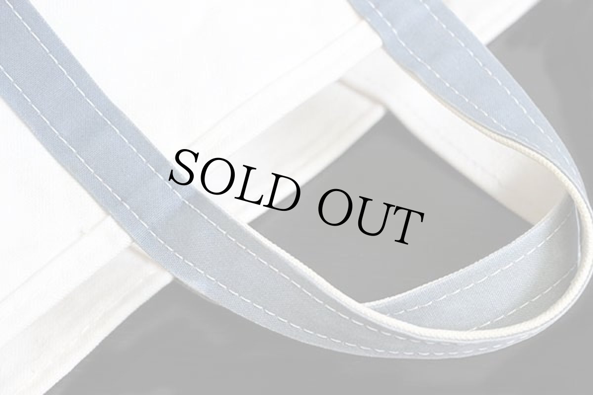 画像8: 80s L.L.Bean BOAT AND TOTE キャンバス トートバッグ 紺 フェード M★ミディアム (8)