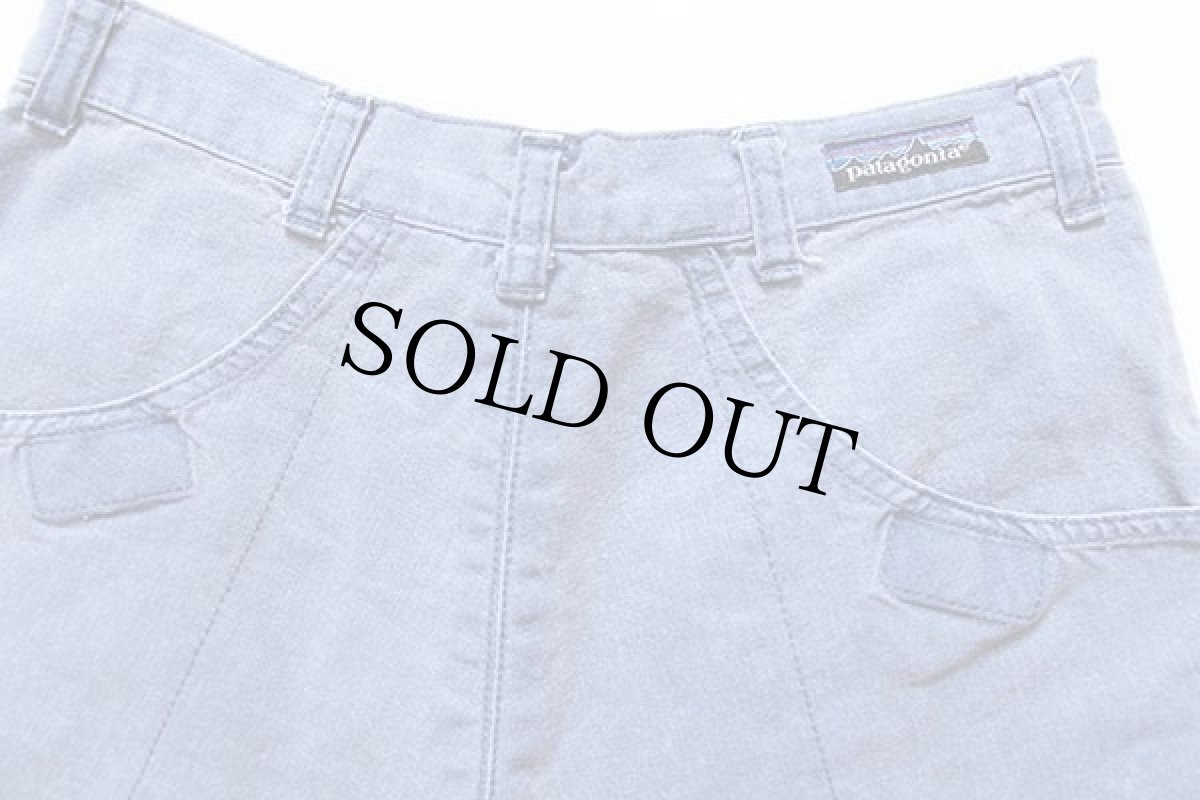 画像4: 80s patagoniaパタゴニア コットン スタンドアップ ショーツ ブルー 30★ショートパンツ (4)
