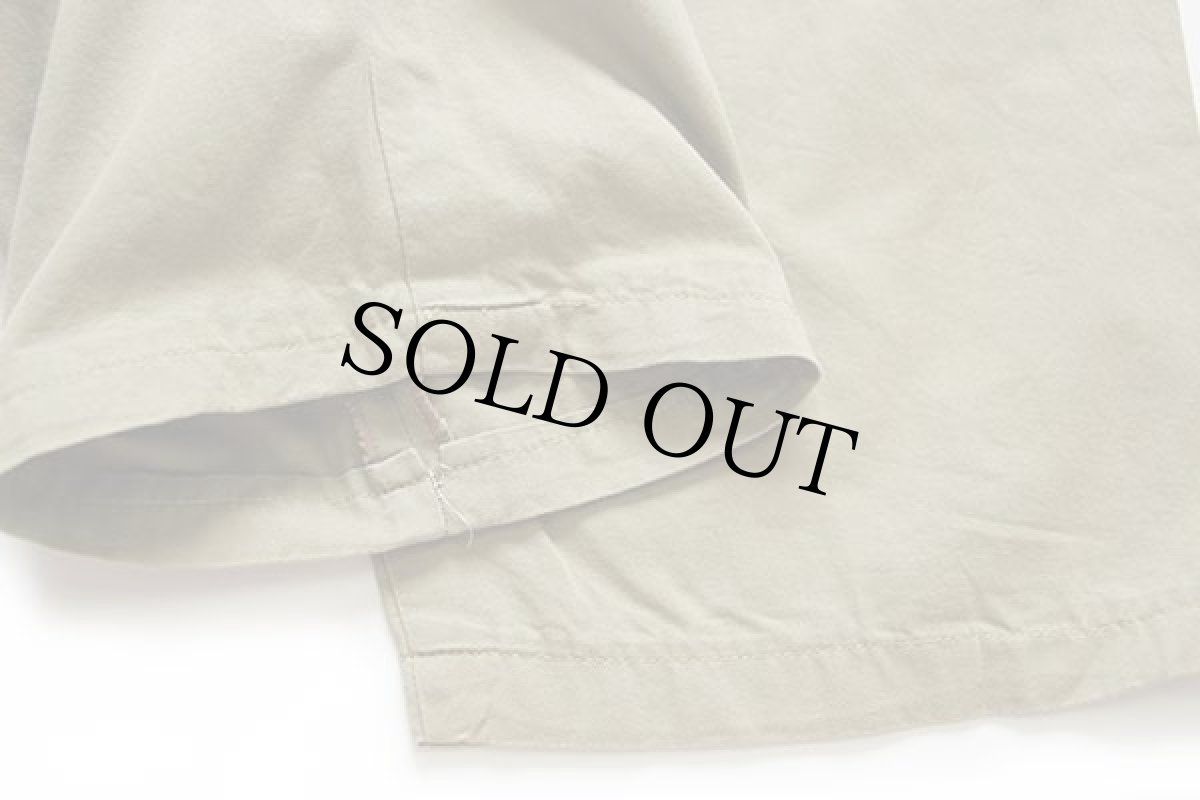 画像7: 80s イタリア製 UNKNOWN スリータック スラックス コットンパンツ 濃カーキ w32 (7)