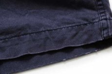 画像6: 00s POLO JEANSポロ ジーンズ ラルフローレン USED加工 コットン チノ ショートパンツ 紺 36★ショーツ (6)