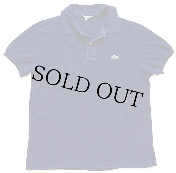 70s フランス製 CHEMISE LACOSTE ラコステ ワンポイント パイル