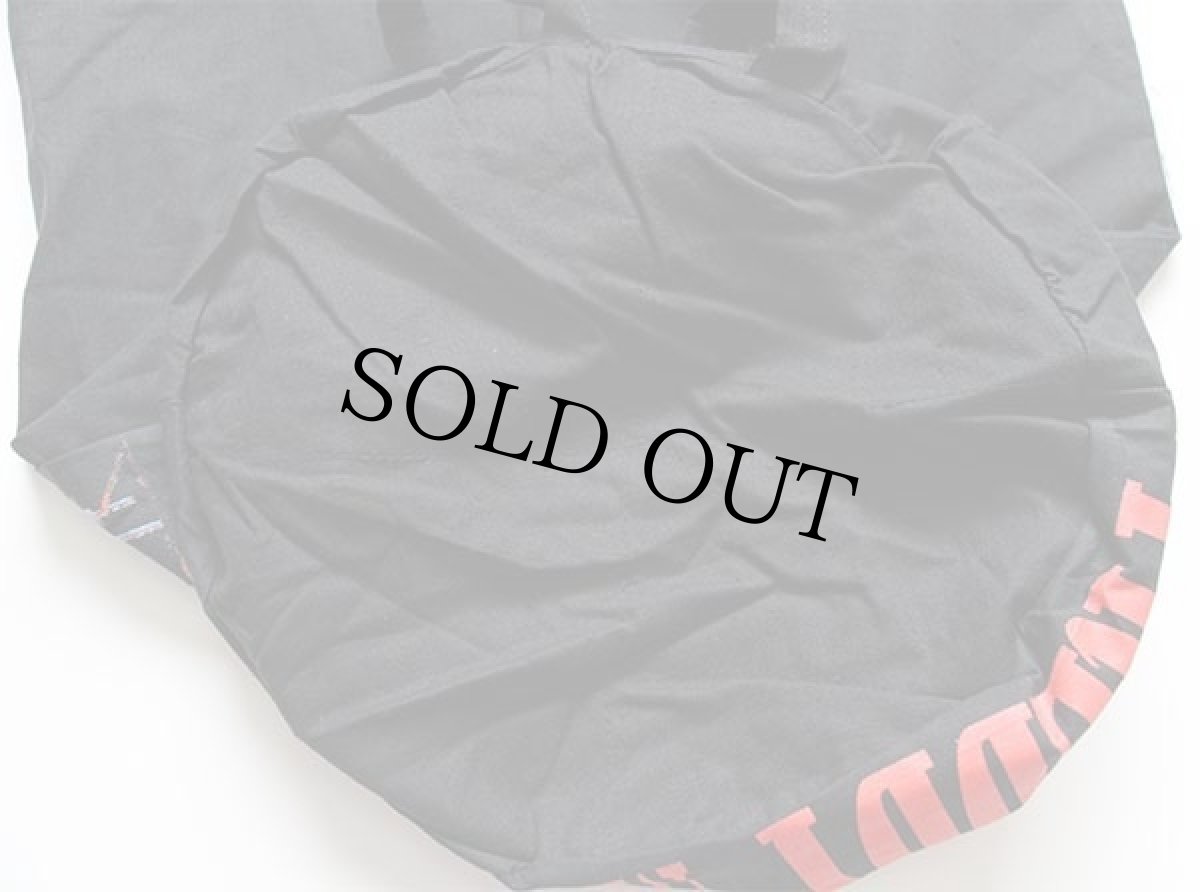 画像7: デッドストック★90s TURBOGADGET Queenクイーン FREDDY MERCURY バケツ型 ショルダーバッグ 黒 (7)