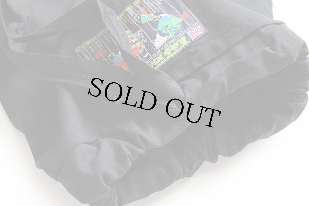 画像5: デッドストック★90s TURBOGADGET IRON MAIDEN A REAL DYING ONE バケツ型 ショルダーバッグ 黒 (5)