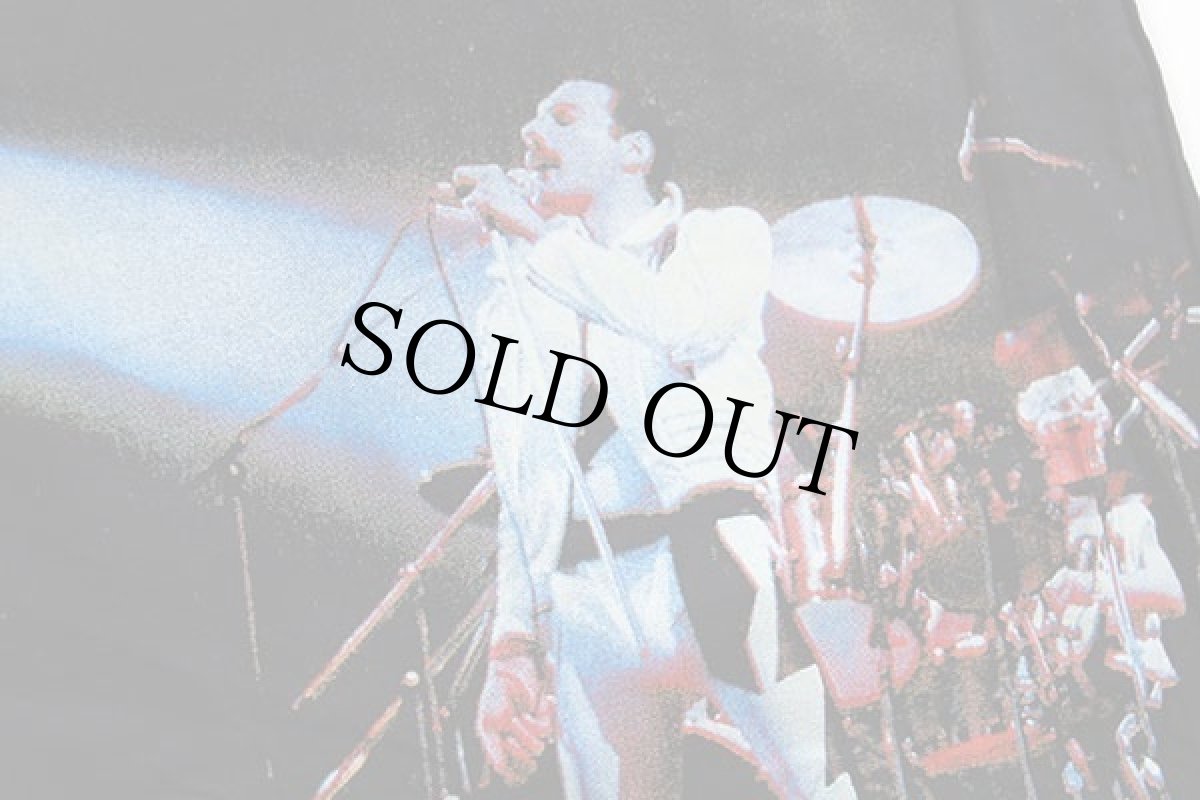 画像3: デッドストック★90s TURBOGADGET Queenクイーン FREDDY MERCURY バケツ型 ショルダーバッグ 黒 (3)