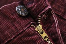 画像6: 70s USA製 Levi'sリーバイス 646 コーデュロイ ショートパンツ カスタム バーガンディ w30★ショーツ (6)