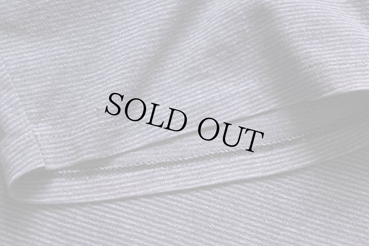 画像7: 90s USA製 Velva Sheen ミッキー マウス ボーダー Tシャツ グレー L (7)