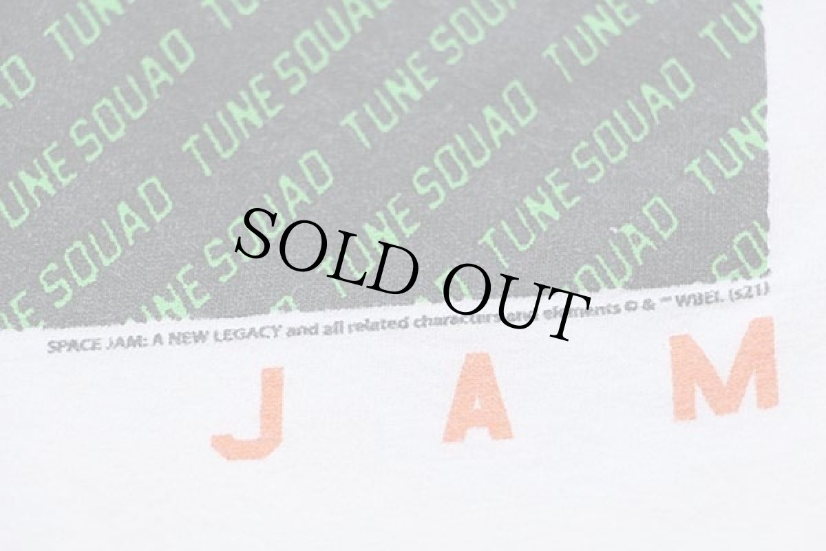 画像5: 00s SPACE JAMスペースジャム TUNE SQUAD バッグスバニー コットンTシャツ 白 XL (5)