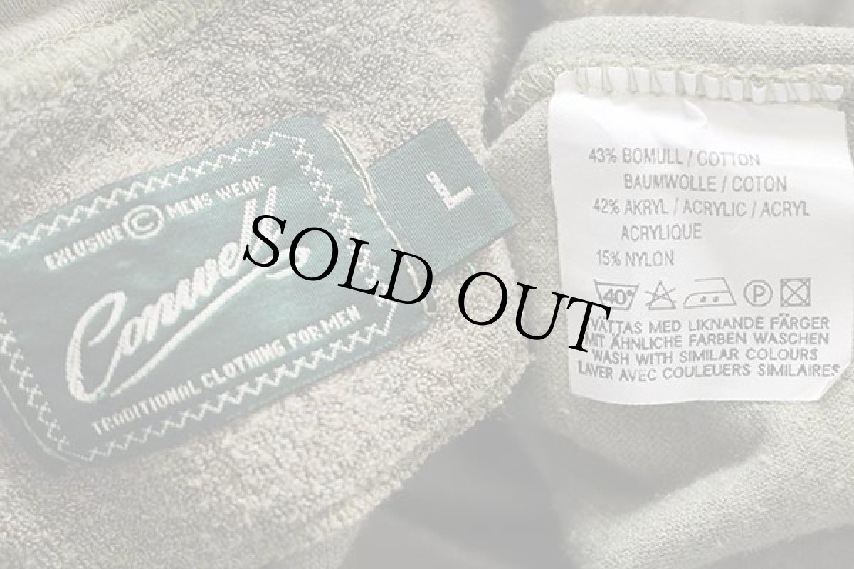 画像4: Conwell パイル ポケットTシャツ オリーブ (4)