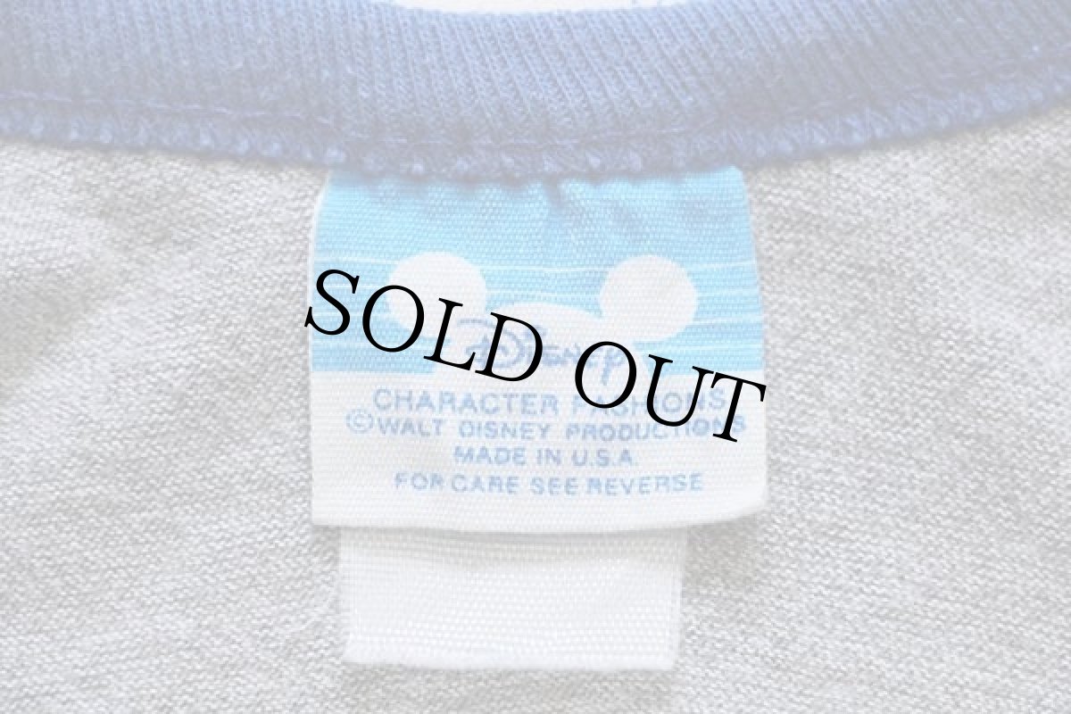 画像5: 80s USA製 Disneyディズニー ミッキー マウス タンクトップ 杢グレー (5)