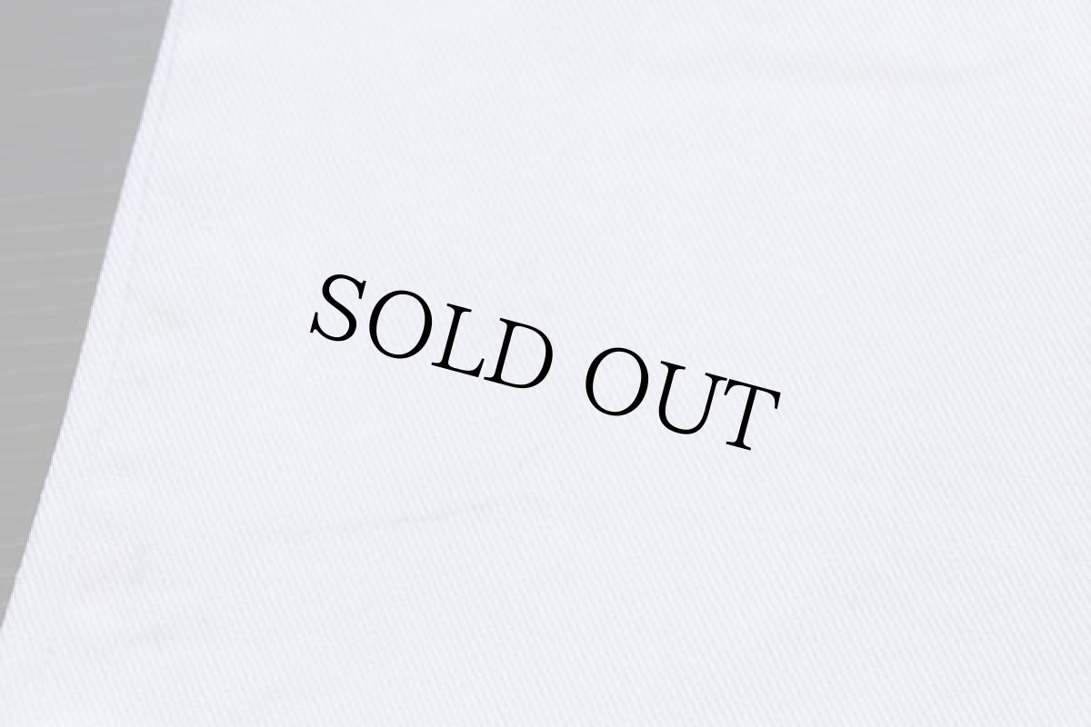 画像8: 70s Levi'sリーバイス フレア ホワイト デニム セーラーパンツ カスタム w30★ユーロ (8)