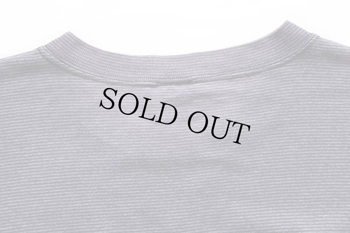 画像5: 90s USA製 Velva Sheen ミッキー マウス ボーダー Tシャツ グレー L (5)