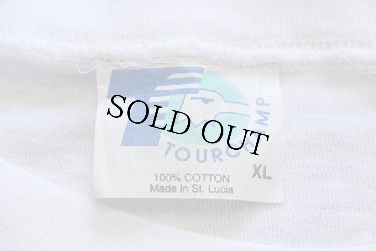 画像4: 90s JUST DID IT!! NBA CHICAGO BULLS シカゴ ブルズ タズマニアンデビル コットンTシャツ 白 XL (4)