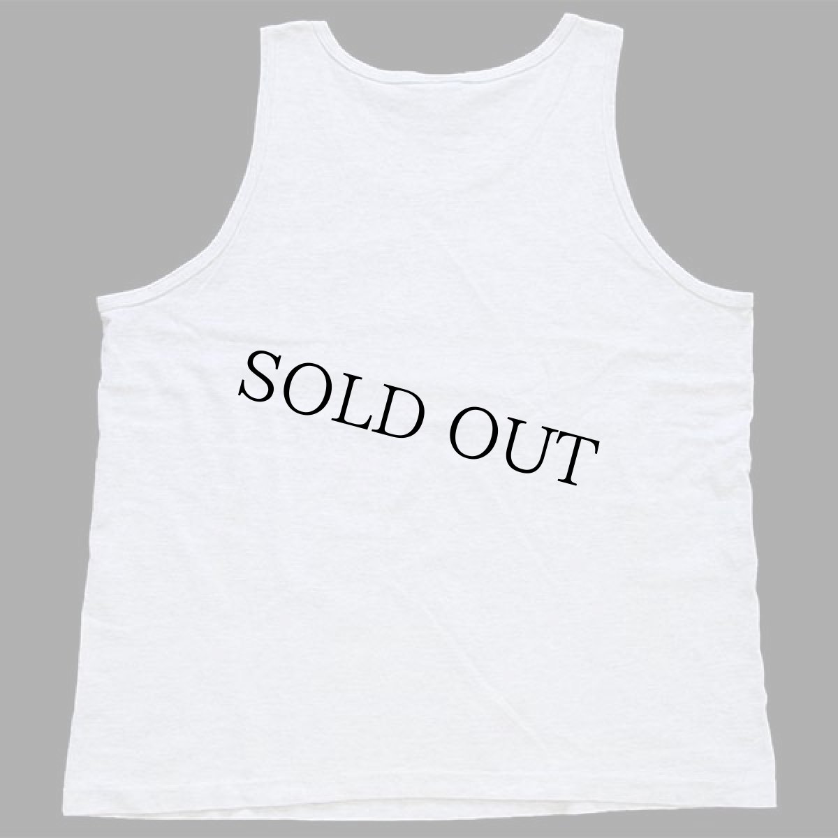 画像3: 90s USA製 Disneyディズニー ミッキー マウス コットン タンクトップ 杢ライトグレー (3)