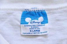 画像4: 80s USA製 Disneyディズニー ミニー マウス コットンTシャツ 白 (4)