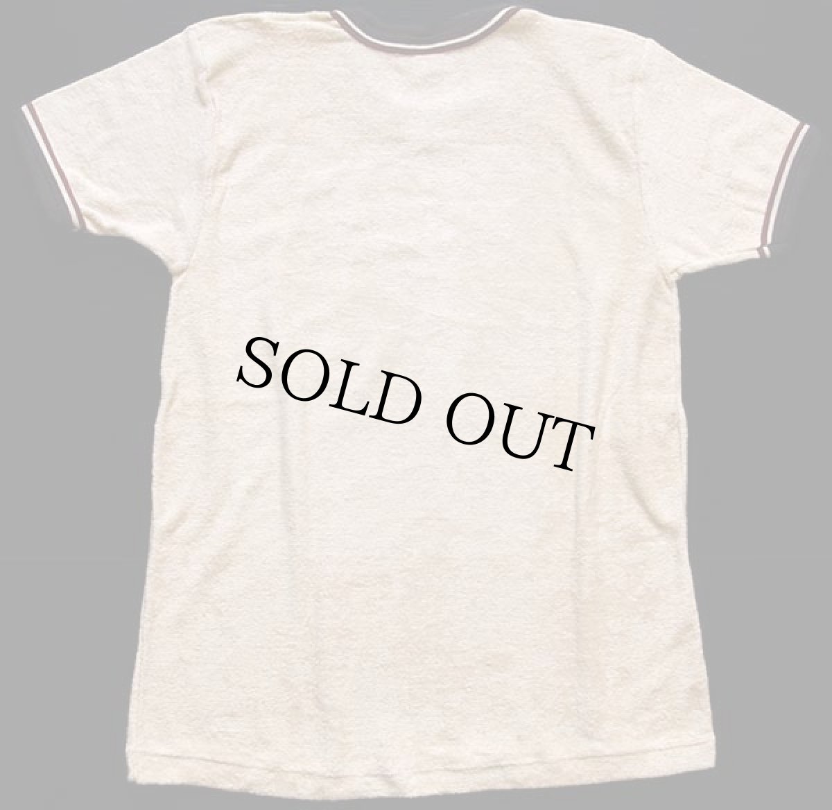 画像4: デッドストック★80s USA製 HAWAII サーフ パイル Tシャツ 薄茶 L (4)