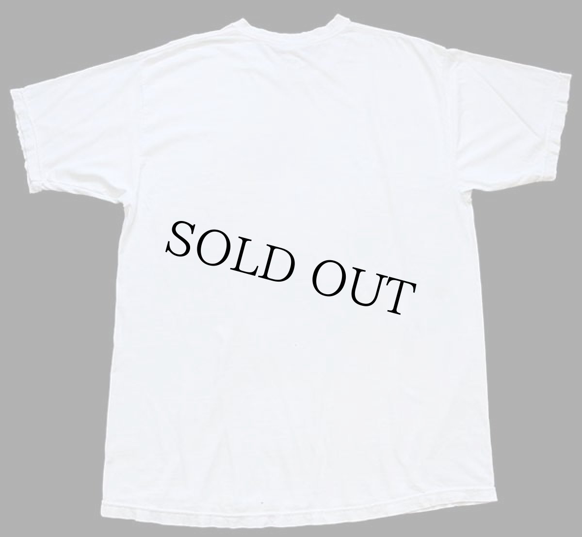 画像3: 90s スヌーピー ウッドストック JOE COOL 染み込みプリント コットンTシャツ ボロ 白 XL (3)