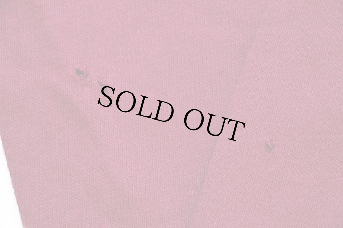 画像7: 70s USA製 ARTEX UNIVERSITY OF NEW MEXICO ひび割れプリント コットン フットボールTシャツ カスタム ワインレッド (7)