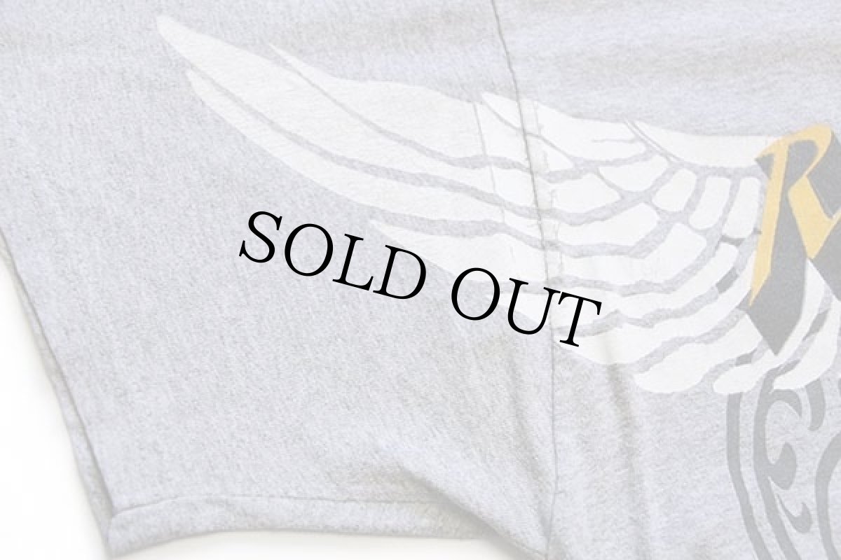 画像6: 00s Warner Bros LOONEY TUNES タズマニアンデビル ROUGH RIDER Tシャツ 杢グレー XL (6)