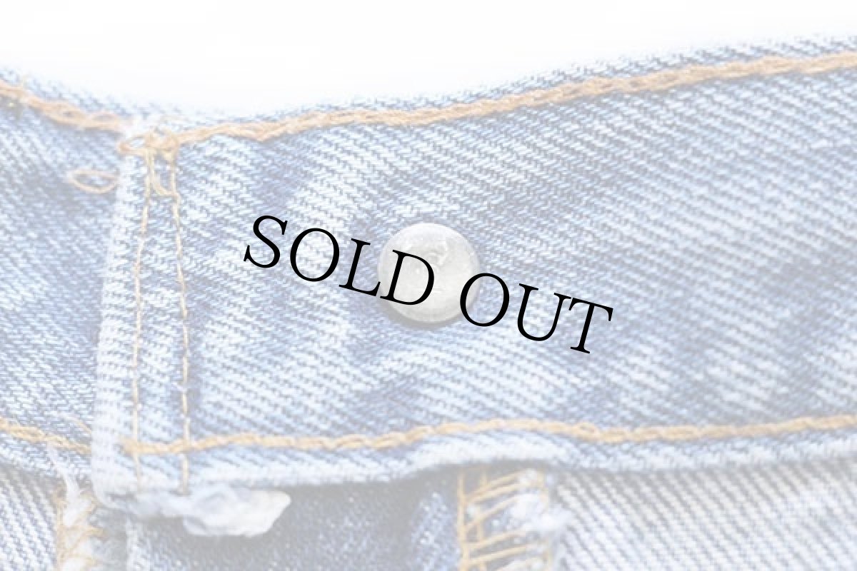 画像7: 70s USA製 Levi'sリーバイス 501 66後期 デニムパンツ w34 L32 (7)