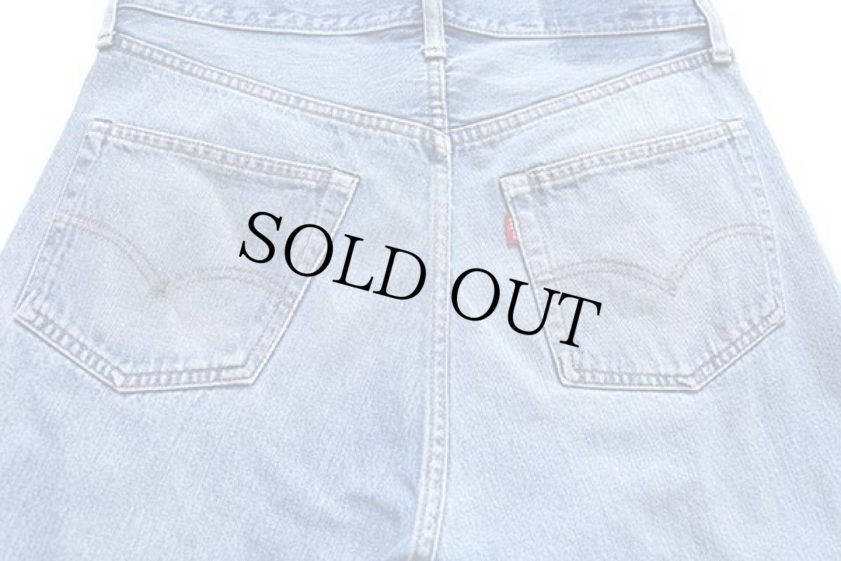 画像5: 70s USA製 Levi'sリーバイス 501 66後期 デニムパンツ w34 L32 (5)