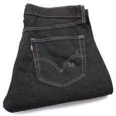 画像1: 00s トルコ製 Levi'sリーバイス 501 ブラック デニムパンツ 後染め w34 L32★SDP1514 ユーロ (1)