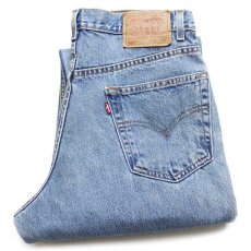 画像1: 00s メキシコ製 Levi'sリーバイス 550 デニムパンツ w34 L32★SDP1939 (1)