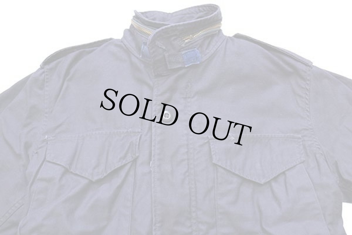 画像3: 90s USA製 John Ownbey M-65 フィールドジャケット 紺 XS-R (3)