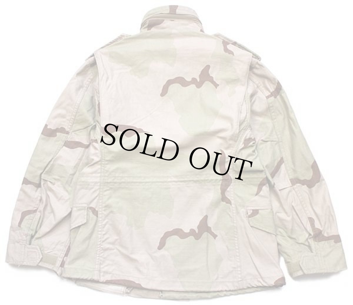 画像2: 90s 米軍 U.S.ARMY デザートカモ M-65 フィールドジャケット XS-XS★01 (2)