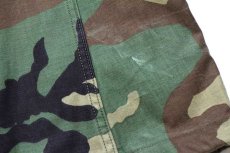 画像7: 90s 米軍 U.S.NAVY SEABEES パッチ&刺繍 ウッドランドカモ M-65 フィールドジャケット S-R★08 (7)