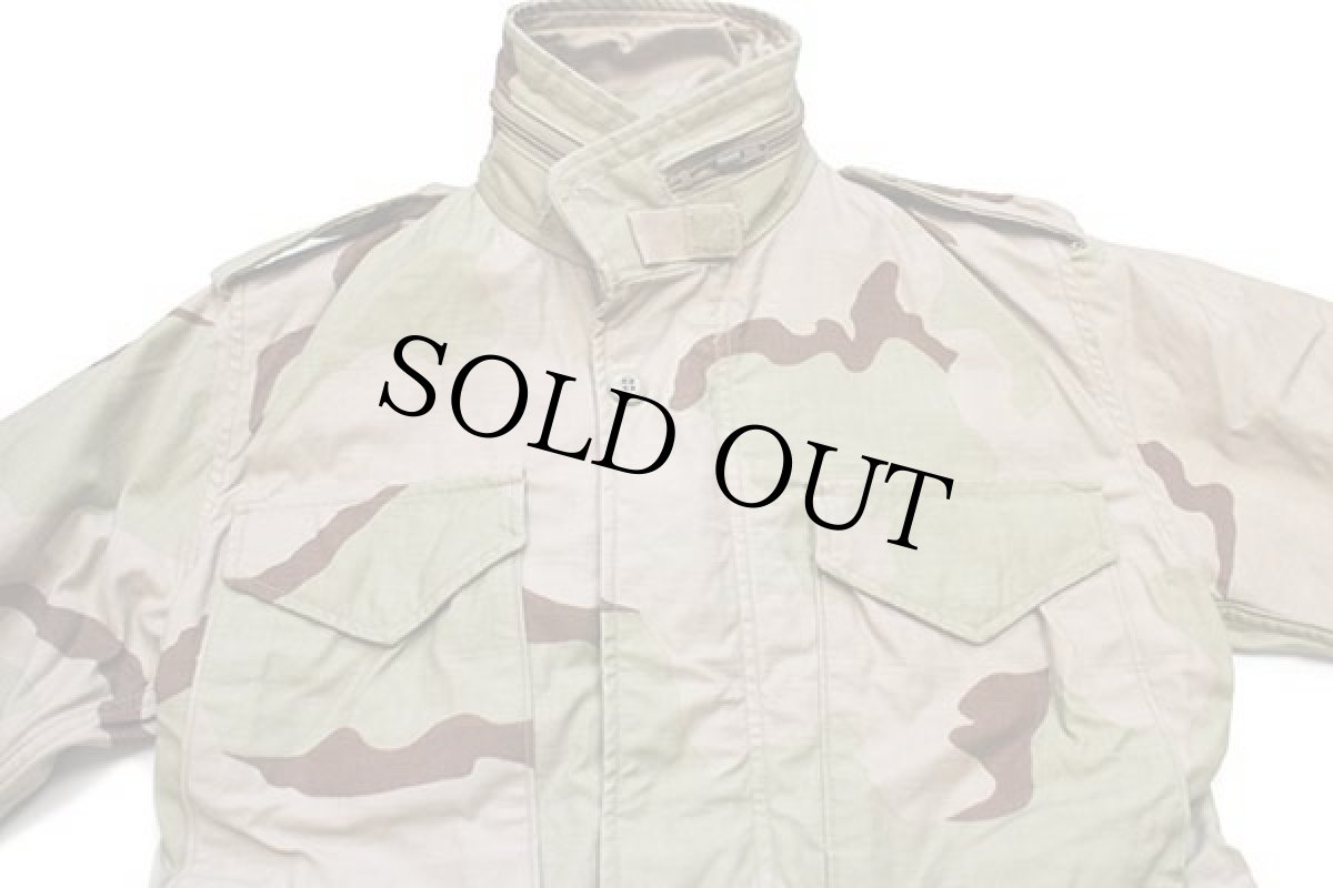 画像3: 90s 米軍 U.S.ARMY デザートカモ M-65 フィールドジャケット XS-XS★01 (3)