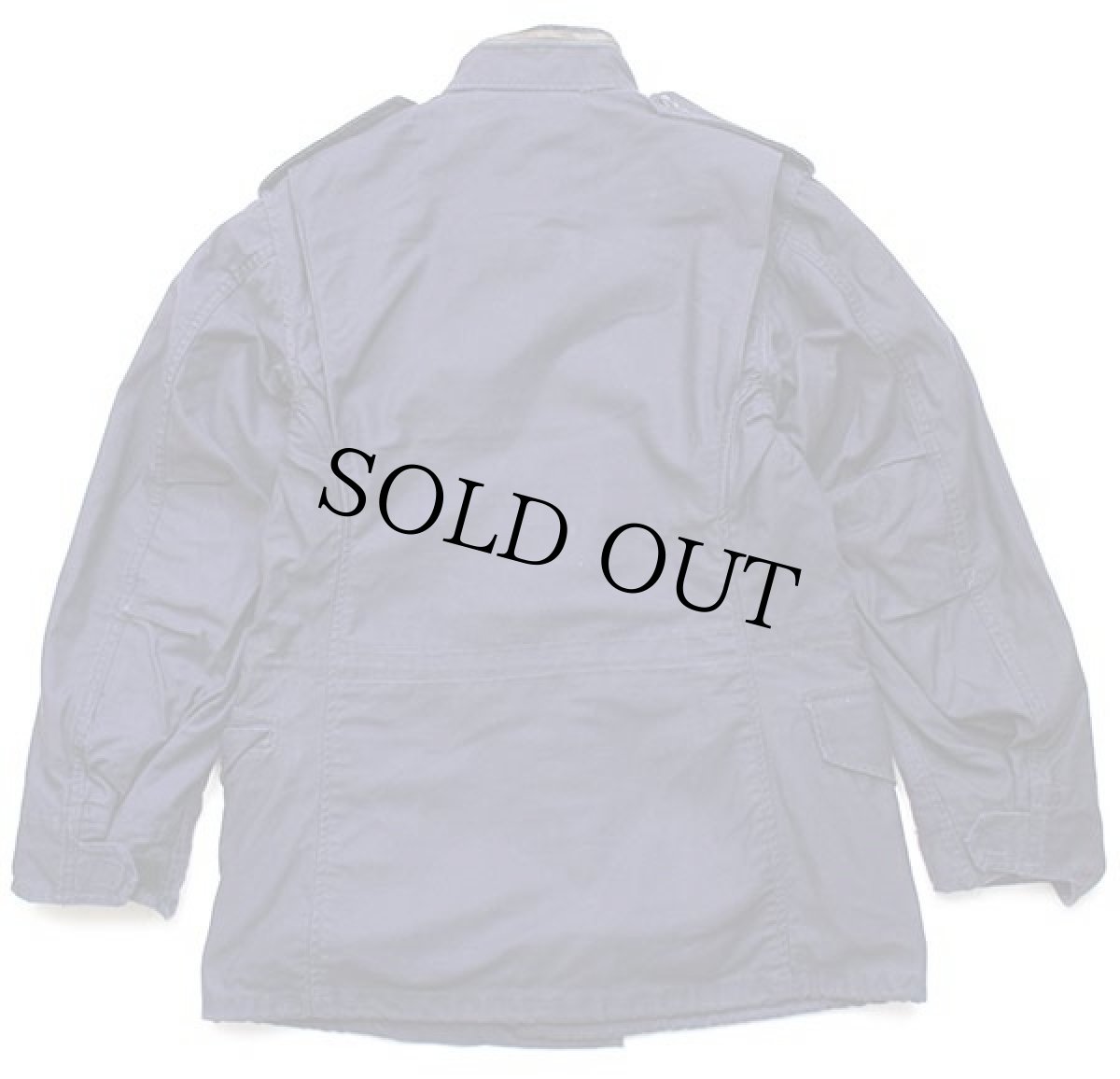 画像2: 90s USA製 John Ownbey M-65 フィールドジャケット 紺 XS-R (2)