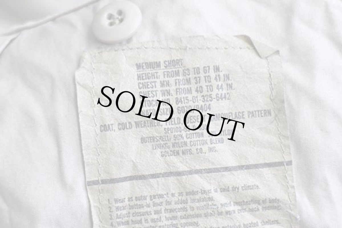 画像4: 90s 米軍 U.S.ARMY デザートカモ M-65 フィールドジャケット M-S★02 (4)