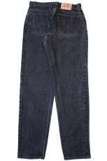 画像3: 90s USA製 Levi'sリーバイス 551 ブラック デニムパンツ 14 LONG (3)