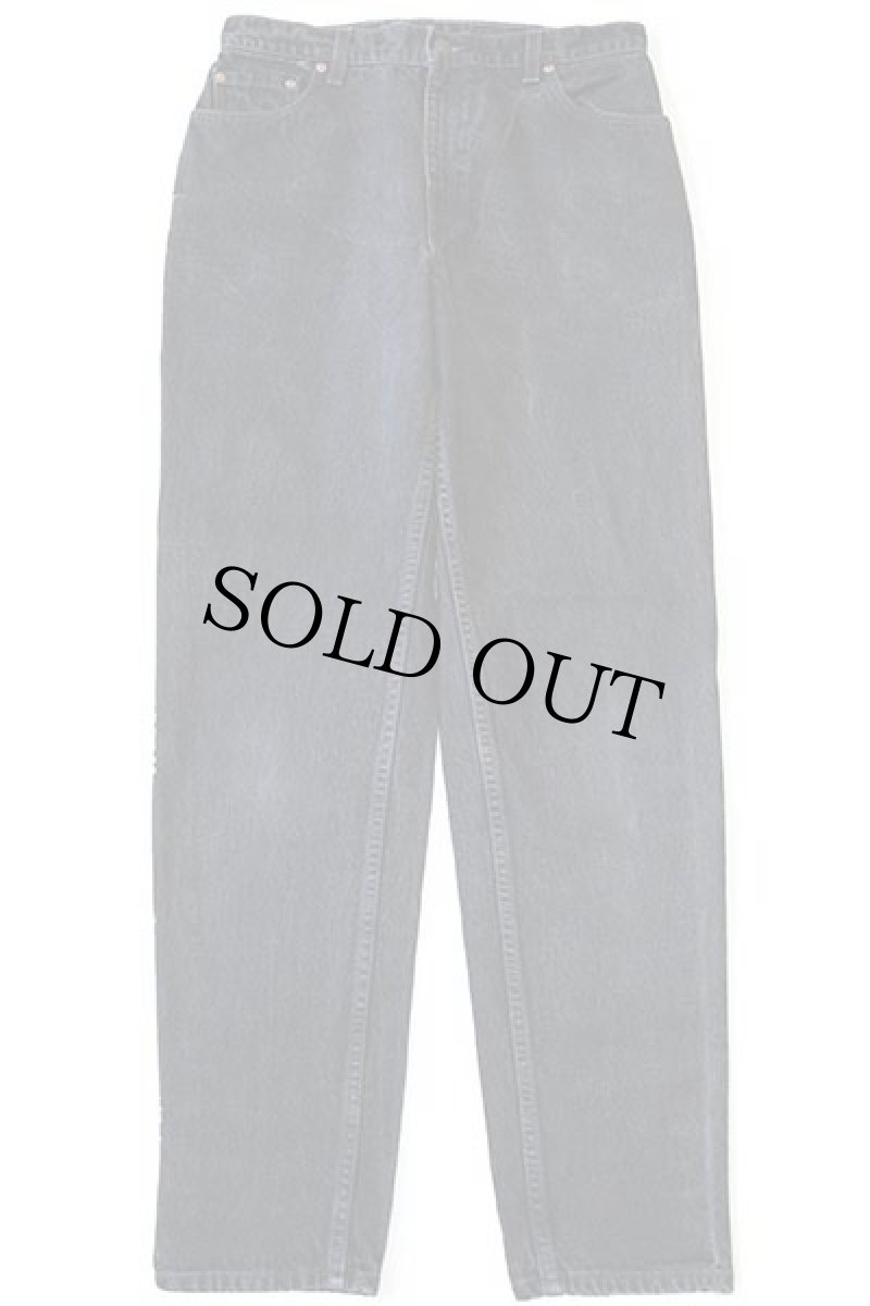 画像2: 90s USA製 Levi'sリーバイス 551 ブラック デニムパンツ 14 LONG (2)