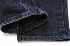 画像8: 90s USA製 Levi'sリーバイス 551 ブラック デニムパンツ 14 LONG (8)