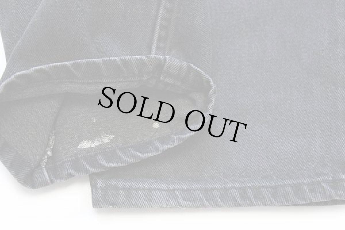 画像8: 90s USA製 Levi'sリーバイス 550 ブラック デニムパンツ w40 L32 (8)